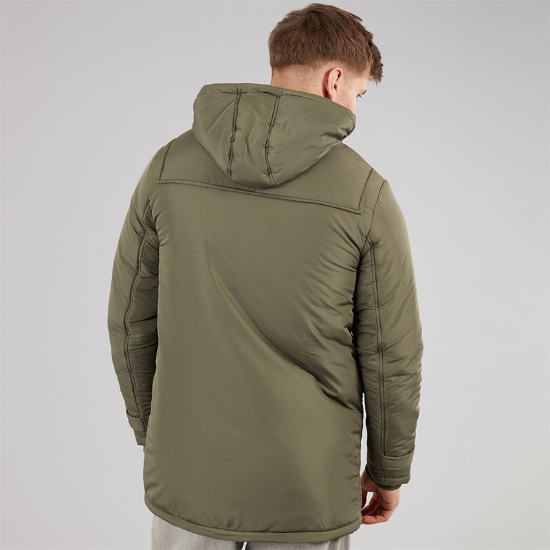 Indicode Herre Baltico Duffel Frakke Army