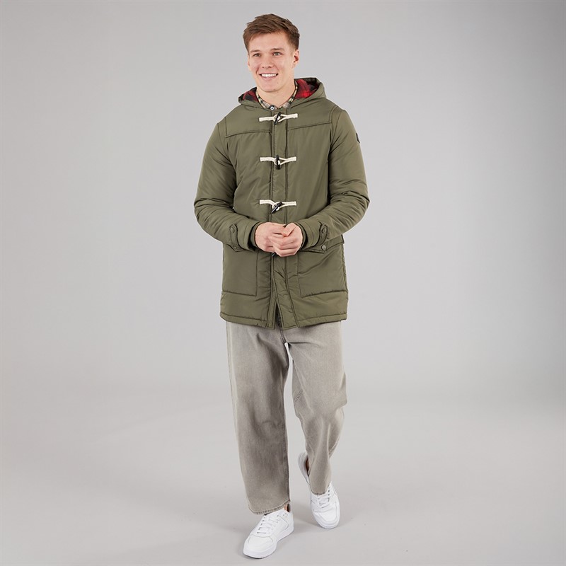 Indicode Herre Baltico Duffel Frakke Army