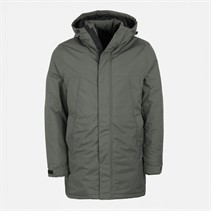 Indicode Herren Inbenyol Parka Mantel Castor Gray
