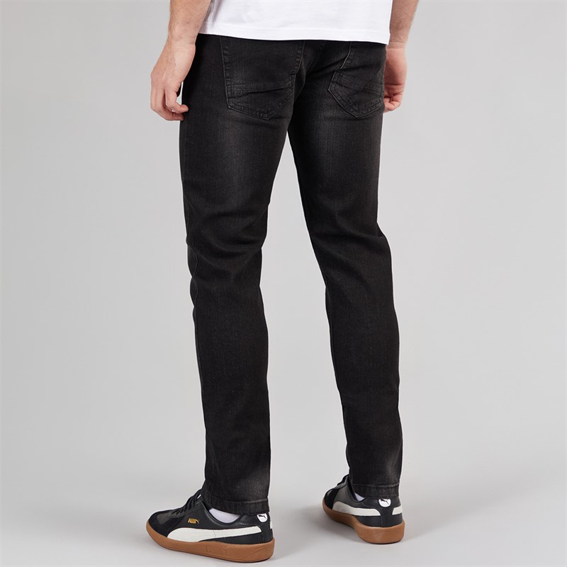 Indicode Herre Tony Regular Fit Jeans Sort