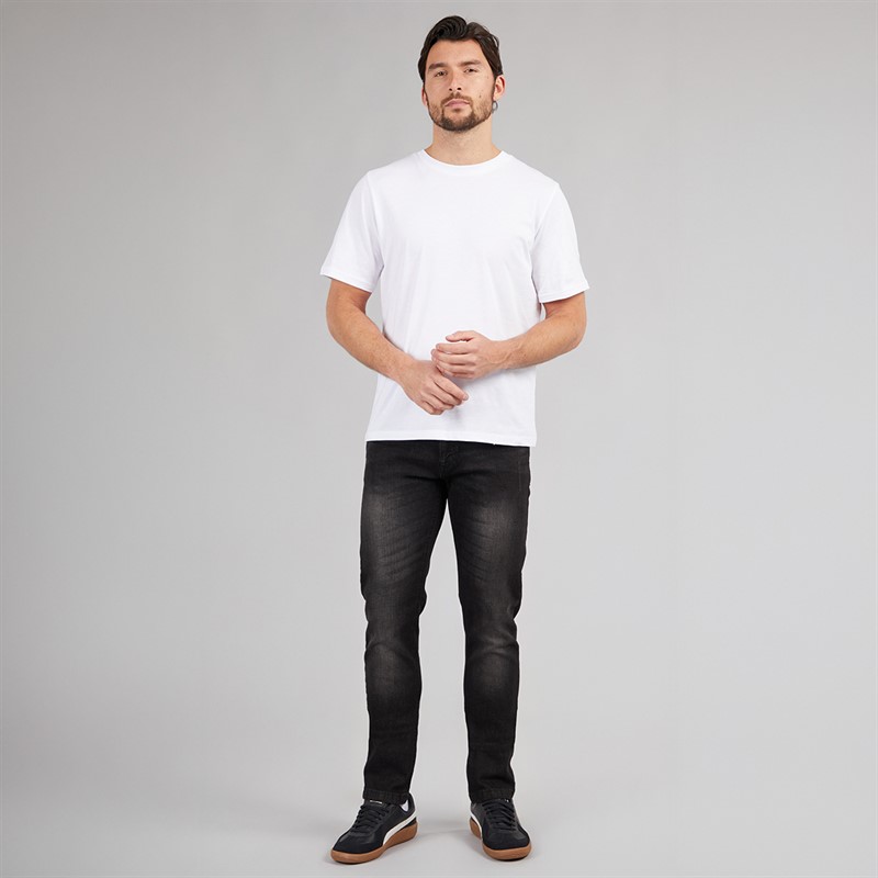 Indicode Herre Tony Regular Fit Jeans Sort