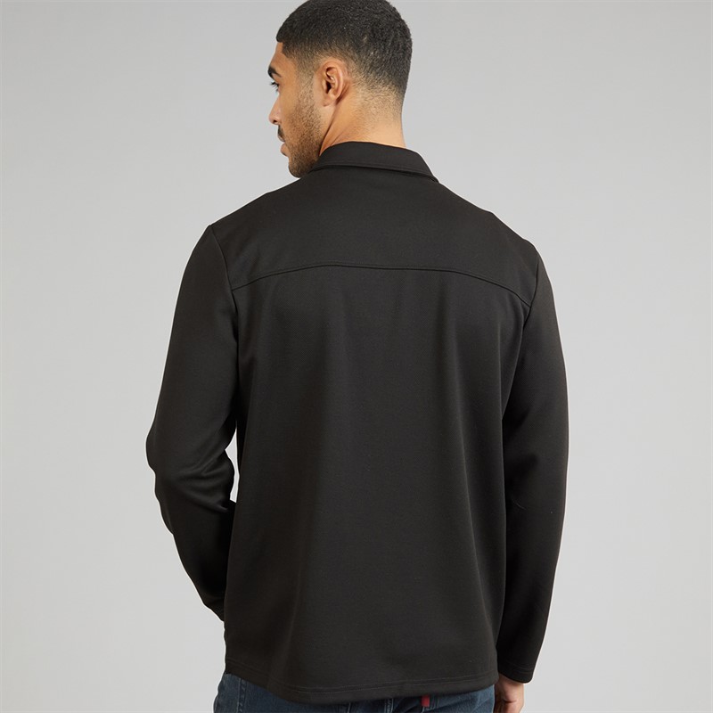 Indicode Herre Nello Lynlås Skjorte Sort