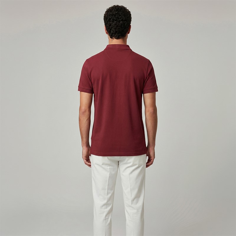 Indicode Herre Inwadim Polo Skjorte Bordeaux
