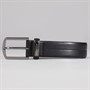 William Hunt Mens Centre Stitch Belt Black