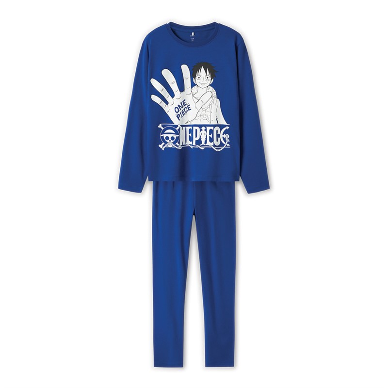 One Piece Jongens Massi Pyjama Set Pyjama’s Blauw