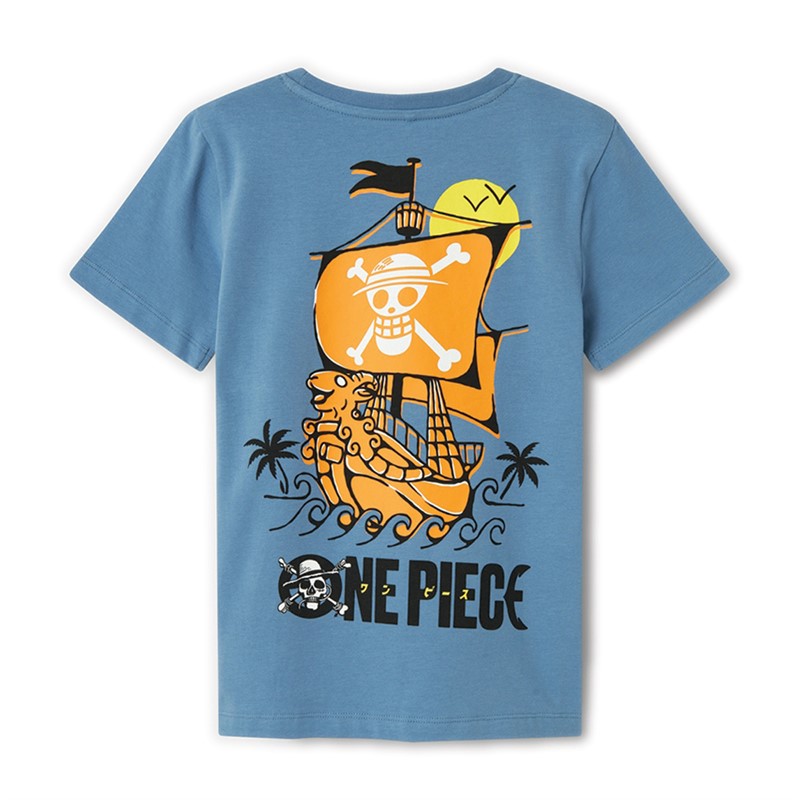 One Piece Jongens Maka T-shirt Kroonblauw