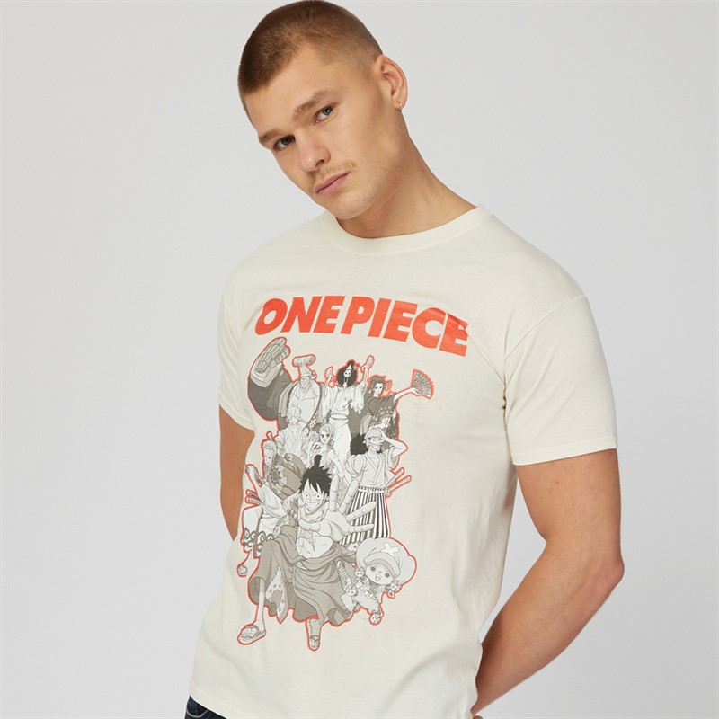 One Piece Mens T-Shirt Sand