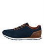 Bugatti Mens Sacramento Textile Knit Trainers Dark Blue