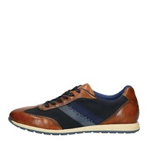 Bugatti Mens Thorello Trainers Cognac/Dark Blue