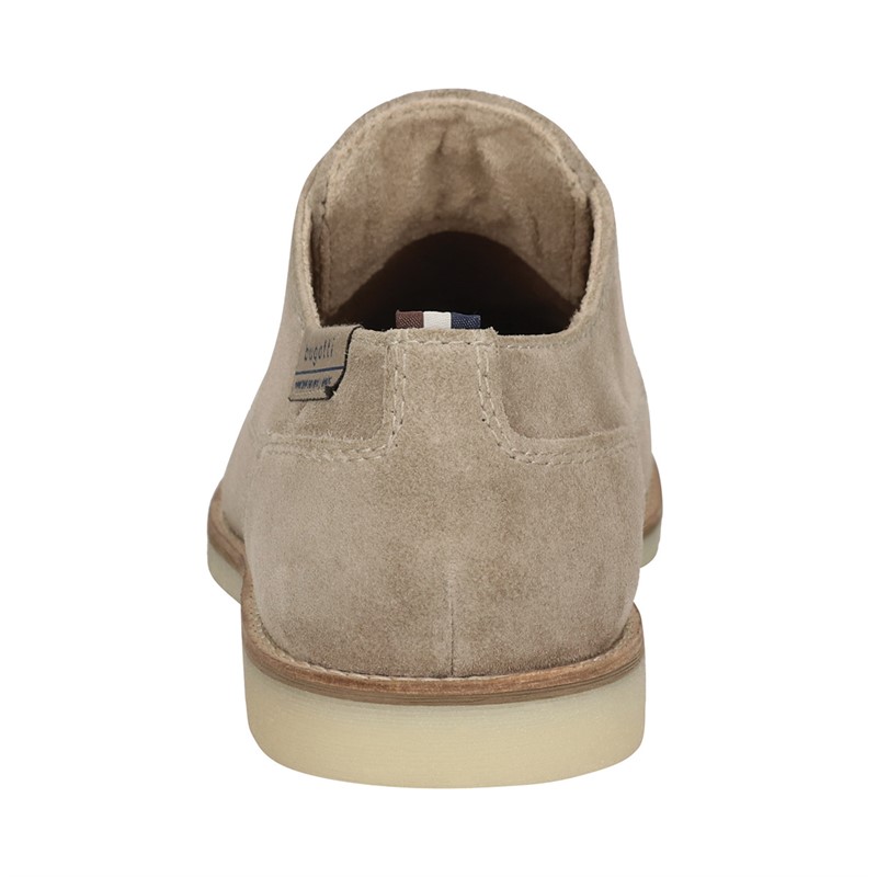 Bugatti Mens Isidor Suede Shoes Beige