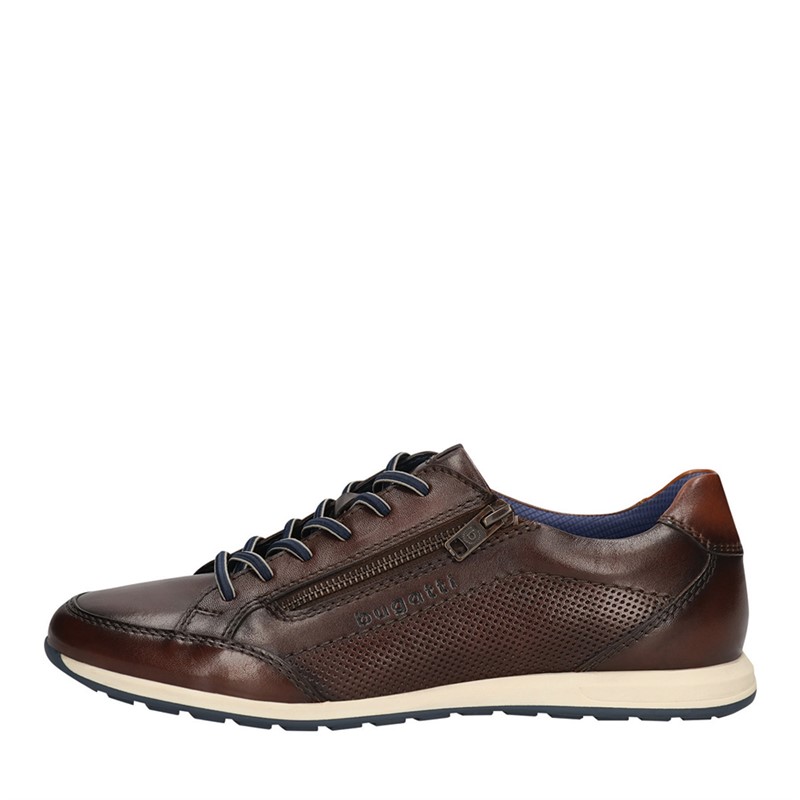 Bugatti Mens Thorello Trainers Brown - Size 45