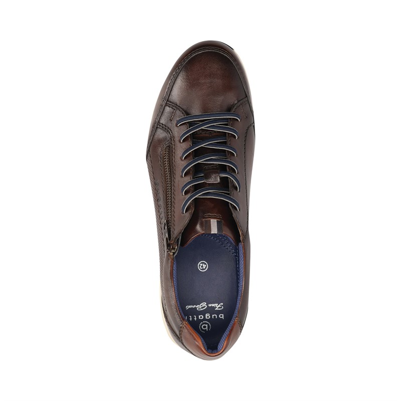 Bugatti Mens Thorello Trainers Brown