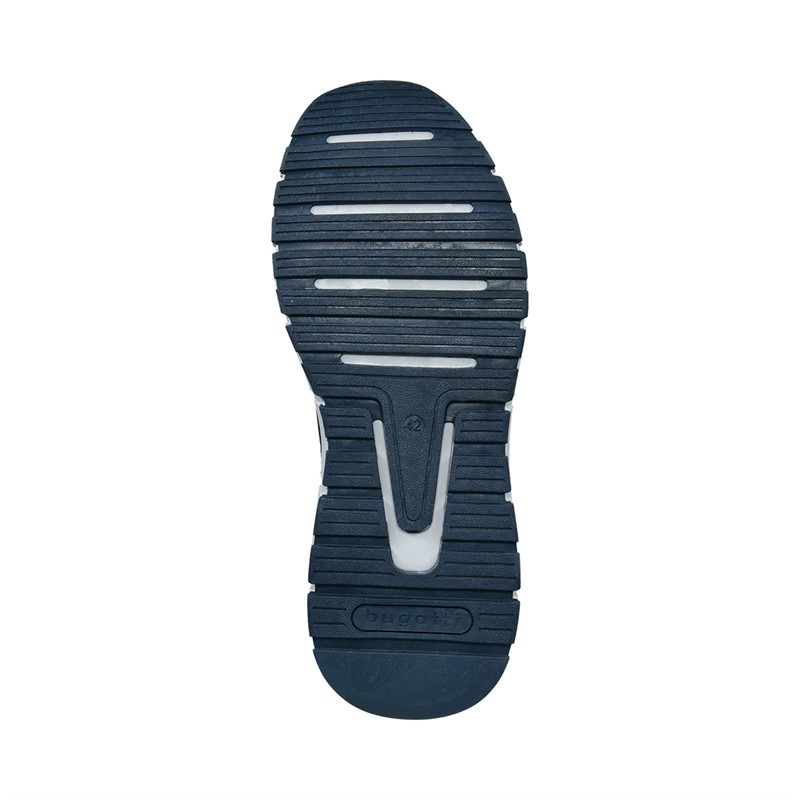 Bugatti Mens Sonic Exko Trainers Blue/Dark Blue