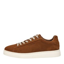Bugatti Mens Fogg Suede Trainers Cognac