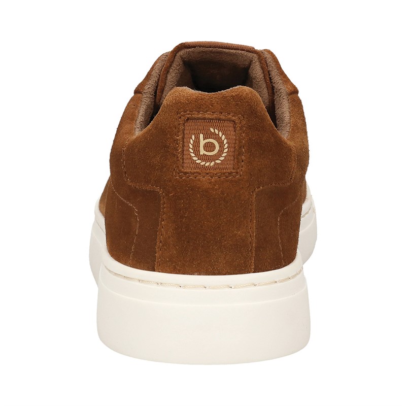 Bugatti Mens Fogg Suede Trainers Cognac
