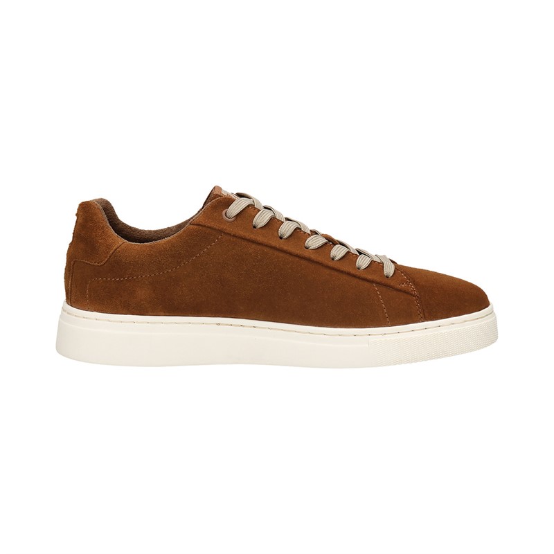 Bugatti Mens Fogg Suede Trainers Cognac