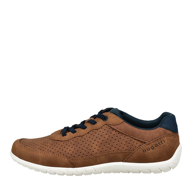 Bugatti Mens Bermudas Shoes Cognac - Size 44