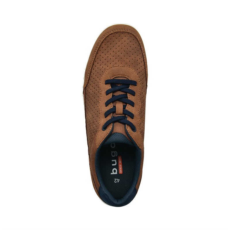 Bugatti Mens Bermudas Shoes Cognac