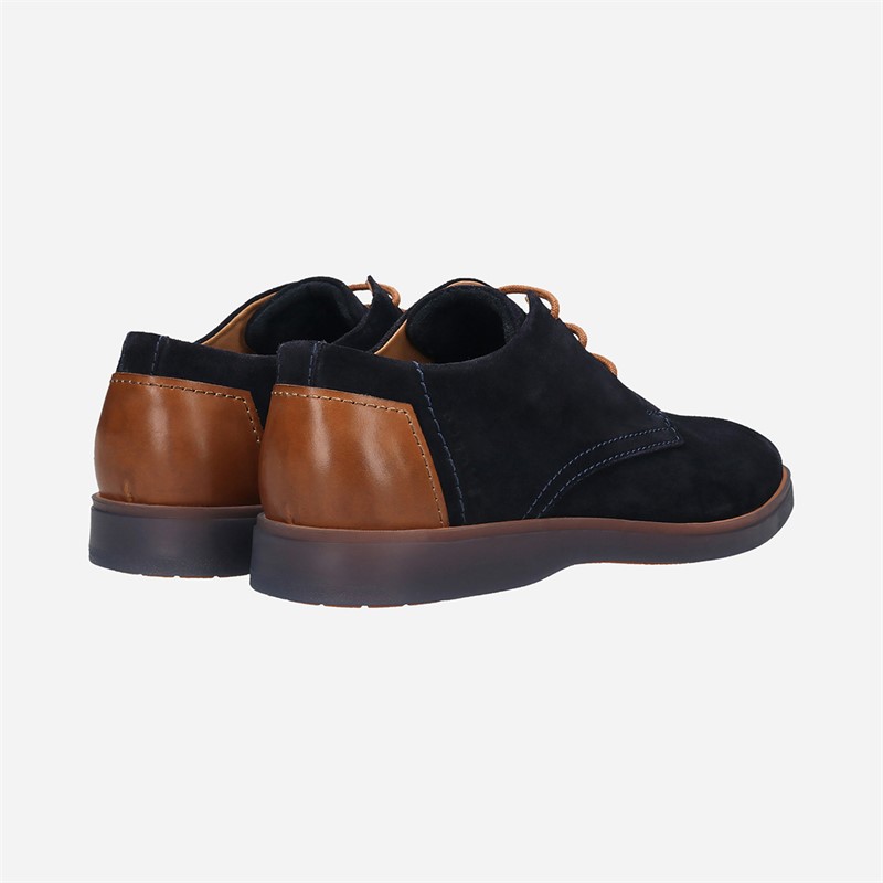 Bugatti Mens Lewis Shoes Dark Blue