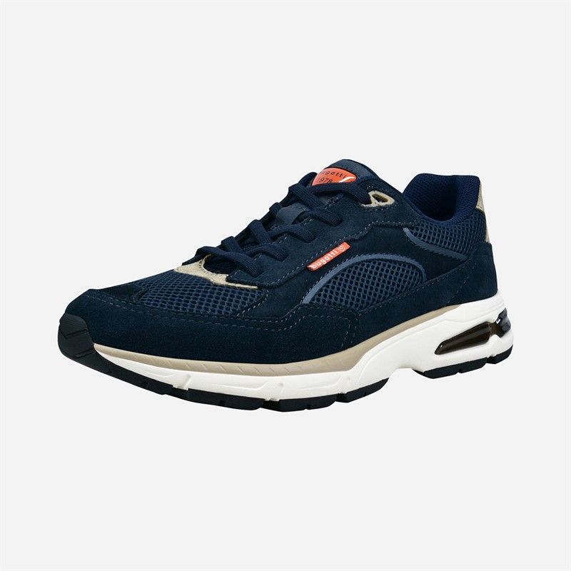 Bugatti Mens Parry Trainers Dark Blue