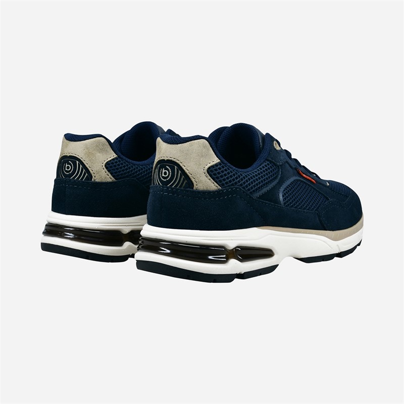 Bugatti Mens Parry Trainers Dark Blue