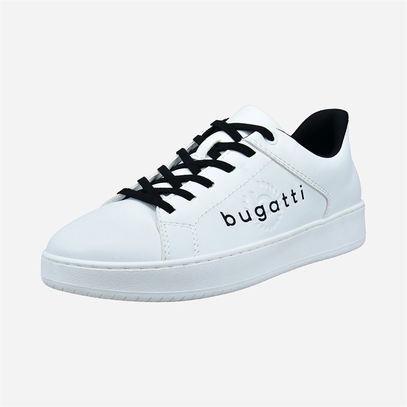 Bugatti Mens Alaric Trainers White