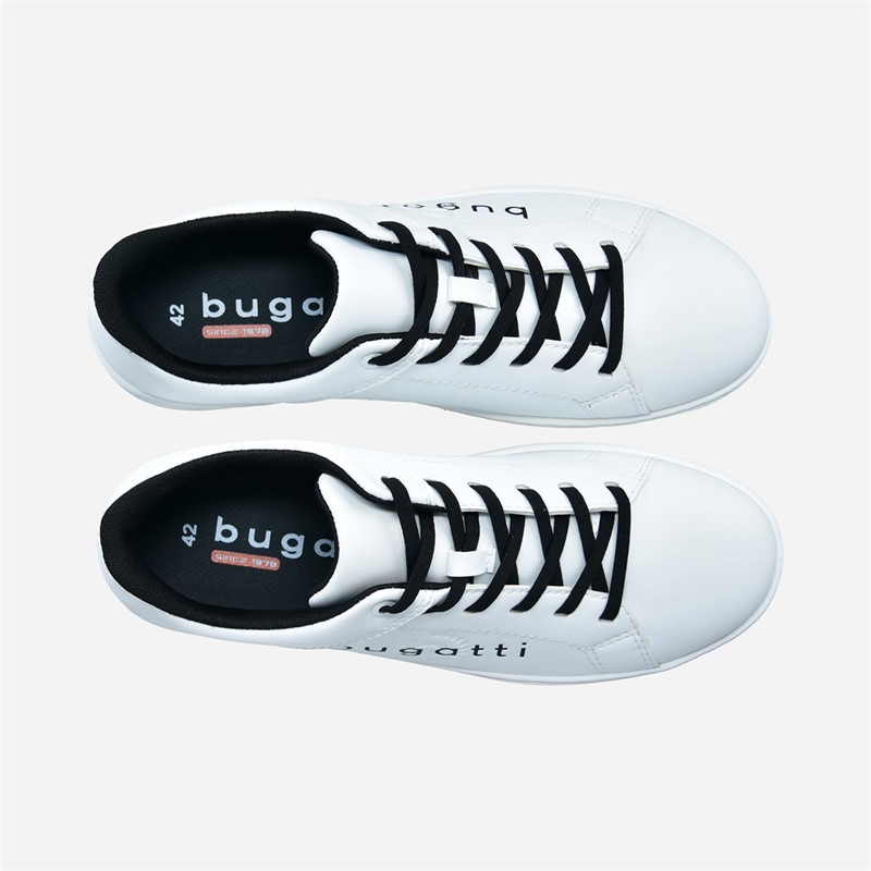 Bugatti Mens Alaric Trainers White