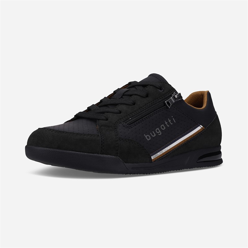 Bugatti Mens Trevor Trainers Black