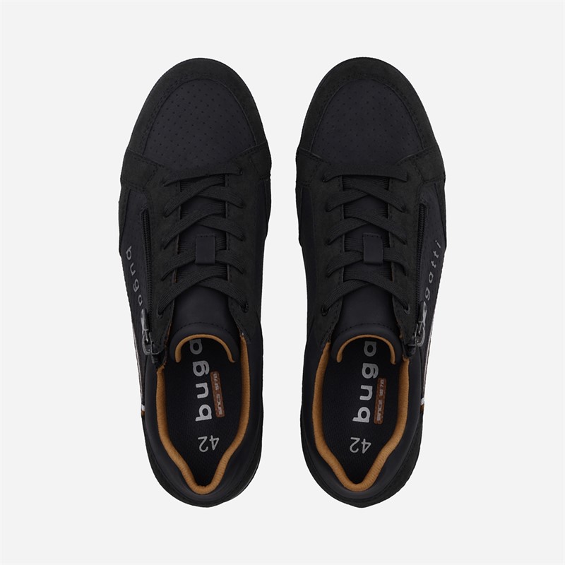 Bugatti Mens Trevor Trainers Black
