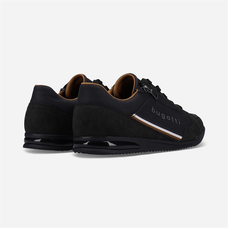 Bugatti Mens Trevor Trainers Black