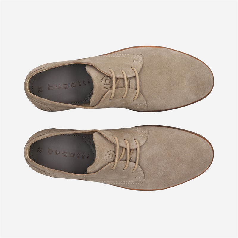 Bugatti Mens Lewis Shoes Beige