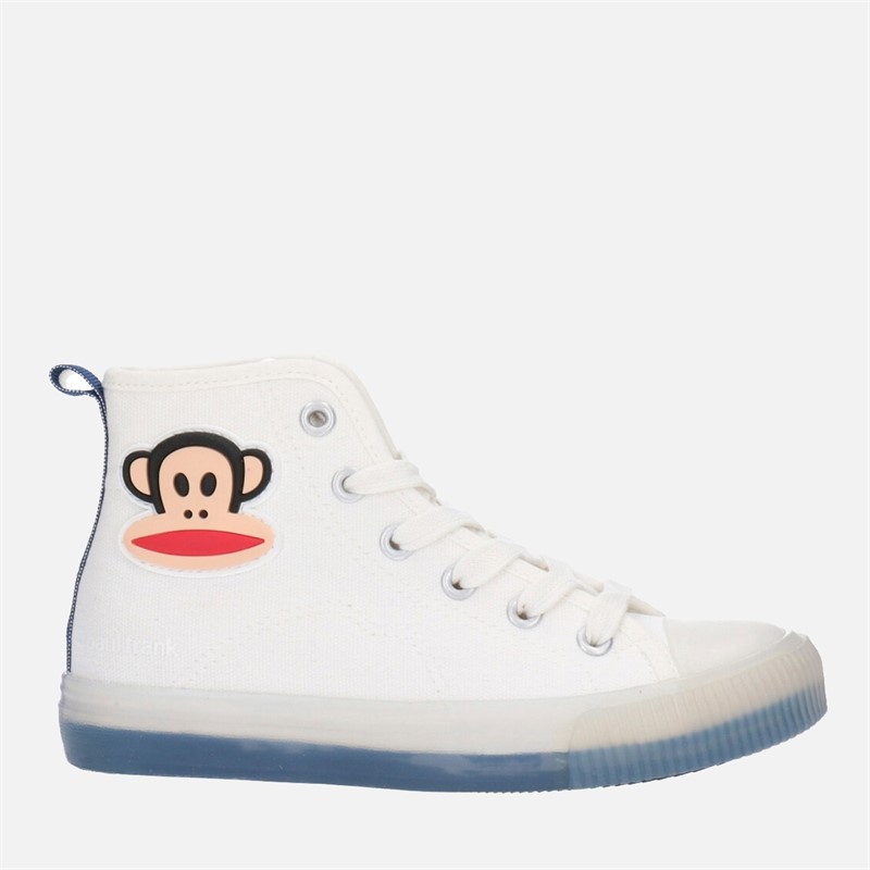 Paul Frank Baskets mi-hautes Very Vulky Enfant Blanc/Multicolore