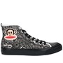 Paul Frank Dames Very Vulky Mid Sneakers Zwart/Wit