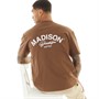 Madison Barclay Mens Hamilton T-Shirt Chocolate