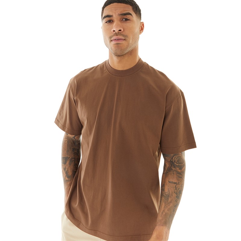 Madison Barclay Mens Hamilton T-Shirt Chocolate
