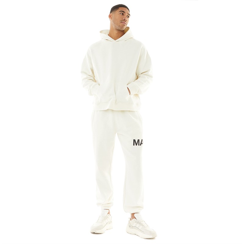Madison Barclay Mens Hamilton Hoodie Marshmallow