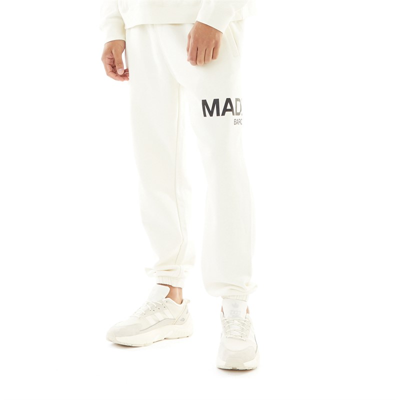 Madison Barclay Mens Ocean AV Joggers Marshmallow