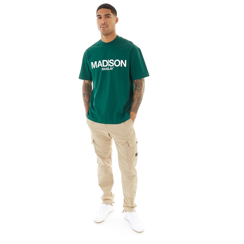 Madison Barclay Mens Ocean AV T-shirt Forest