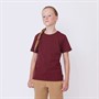 Kabooki T-shirt rouge Bordeaux Garçon Taylor 202