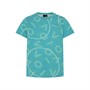 Kabooki Kinder Theodor 101 T-Shirt Grün Türkis