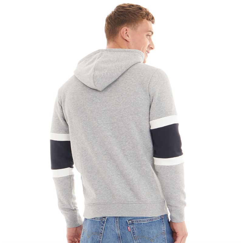 Mo Herren Noland Hoodie Lichtgrau Mix