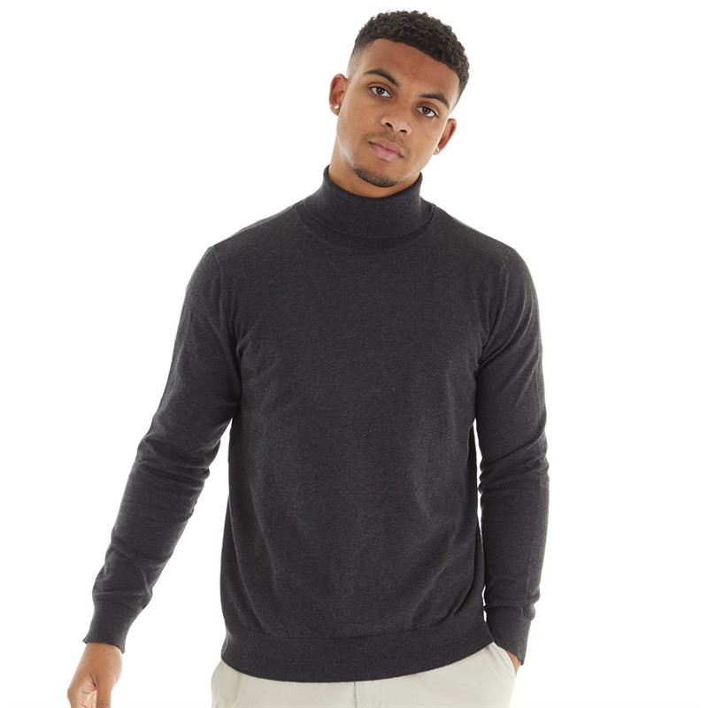 Mo Pullover Homme Mixe Charbon