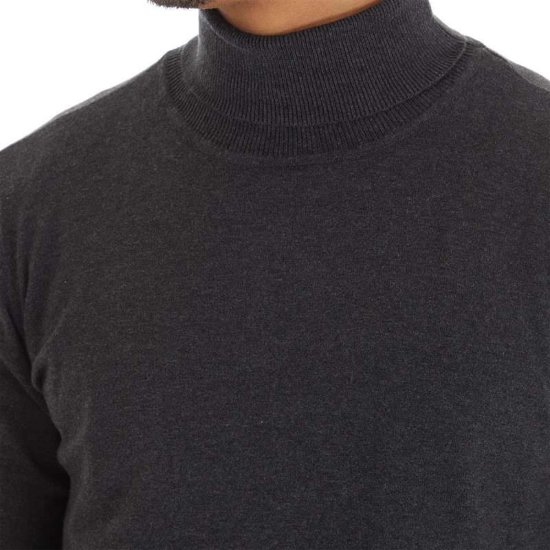 Mo Pullover Homme Mixe Charbon