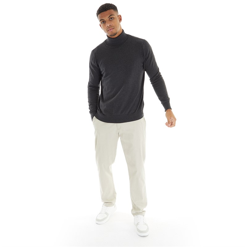 Mo Pullover Homme Mixe Charbon