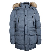 Mo parka kurtka dla niego kolor Navy Mix