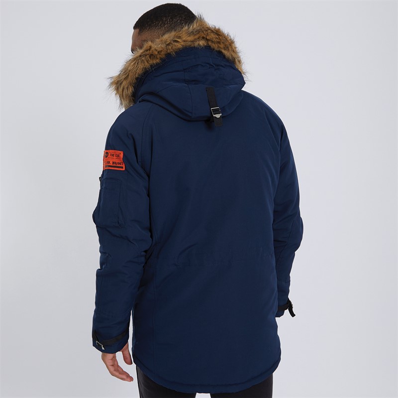 Mo Parka Jacke Herren Marineblau