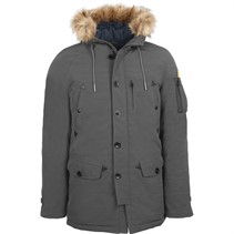 Mo Heren Williamson Parka Jas Pewter