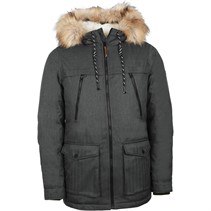 Mo Boe kurtka parka Jacket for dla niego kolor Charcoal Mix