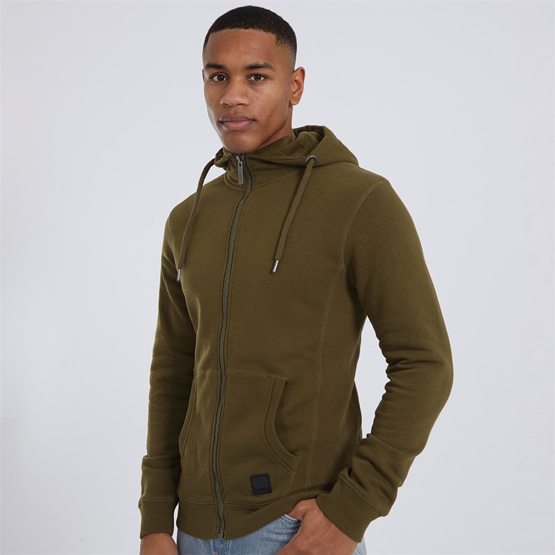 Mo Herren Quinby Hoodie Dunkel Olive