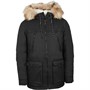 Mo Parka Jacke Herren Schwarz